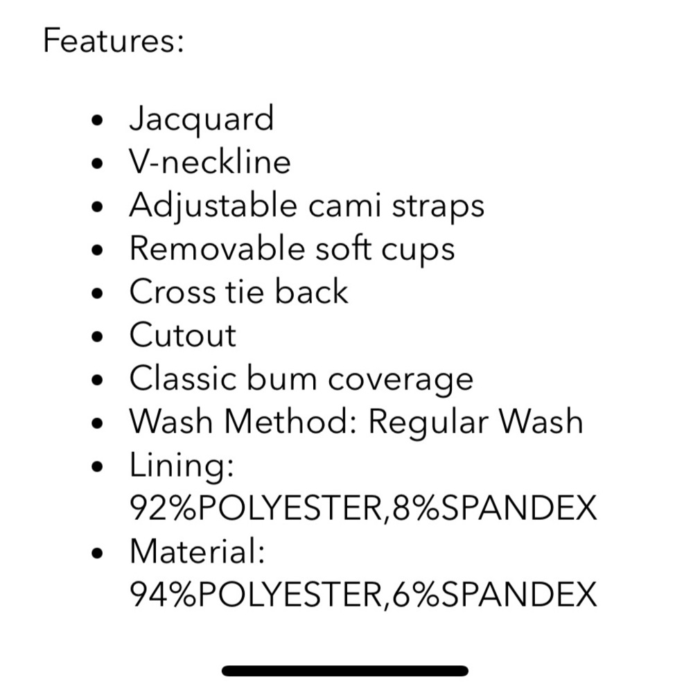 NWT CUPSHE one piece suit - Picture 11 of 11